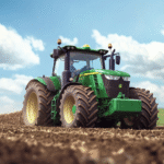 u7934255624_a_photorealistic_image_of_a_green_tractor_plowing_c693fe51-23cf-4a71-a7b1-9445b36a83ad_2